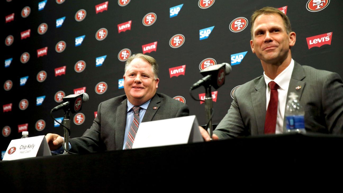 Kelly praises 49ers' talent; wants to 'just coach'