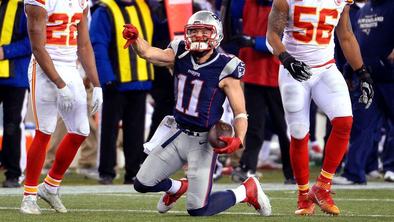 Julian Edelman's pain tolerance and competitiveness drives him in playoffs