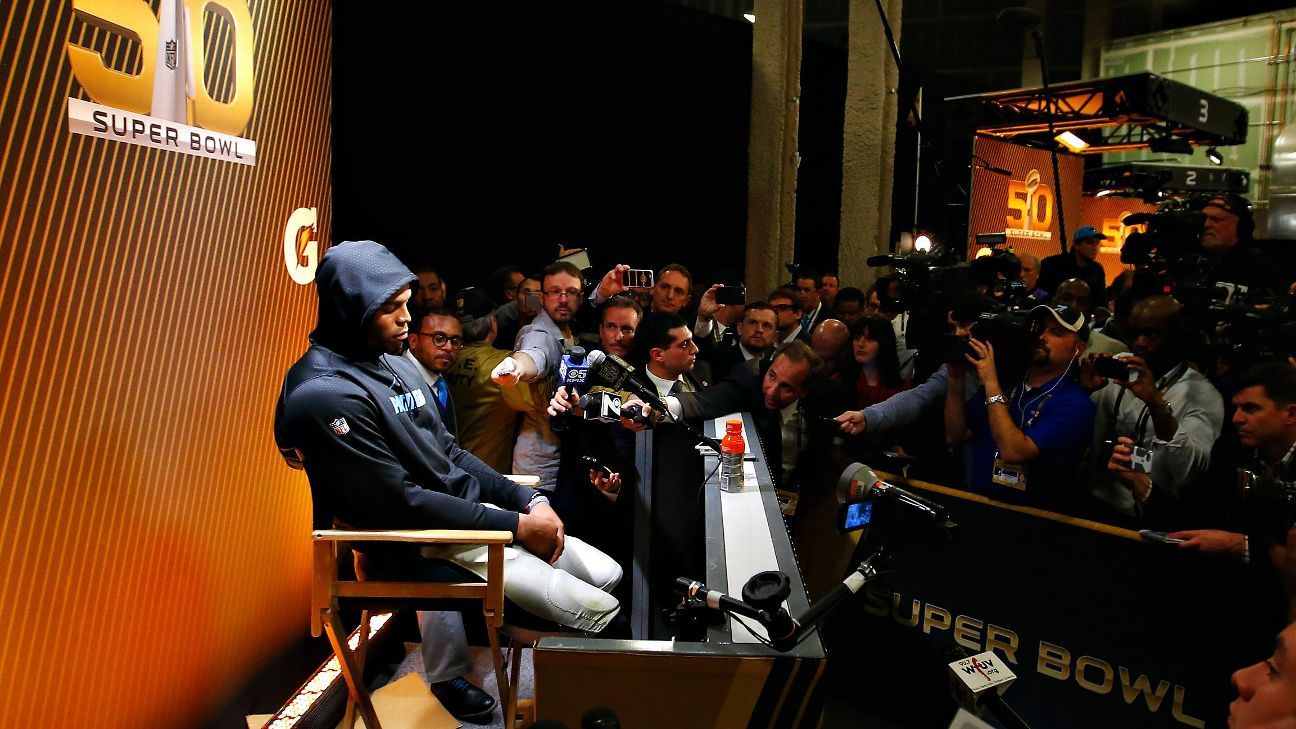 Yankees use Cam Newton's postgame Super Bowl interview as example of wrong way to act