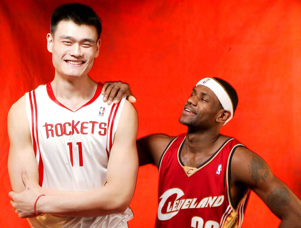“LeBron James Yaoming”的图片搜索结果