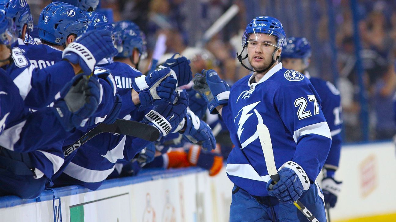 NHL 2016 Stanley Cup playoffs Tampa Bay Lightning's Jonathan