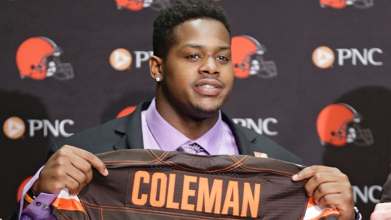Browns rookie OL watched draft at St. Jude's