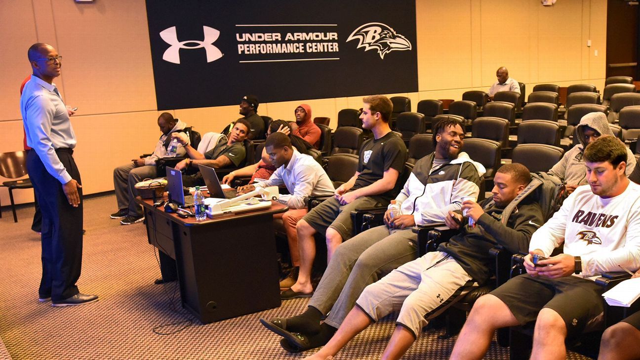 Ravens rookies report to camp after offseason filled with life lessons