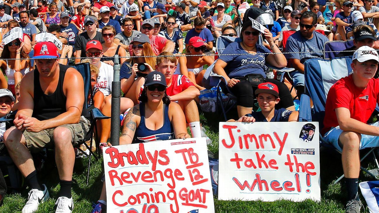 New England Patriots practice in front of 21k: 'Excitement in the air'