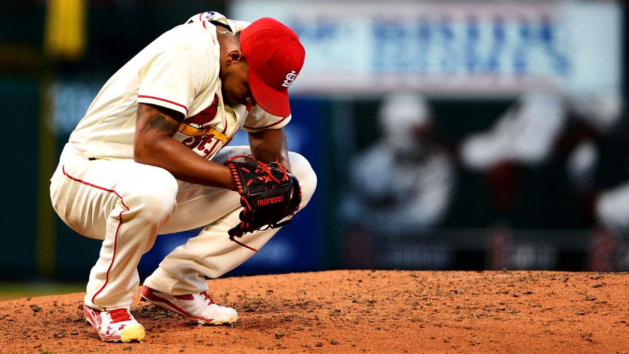 St. Louis Cardinals lose big but think they avoided major injuries - St Louis Cardinals- ESPN