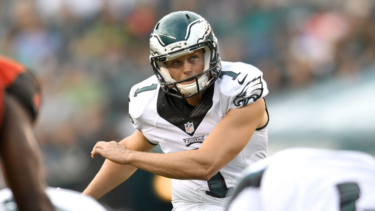 Browns sign Parkey to replace injured Murray