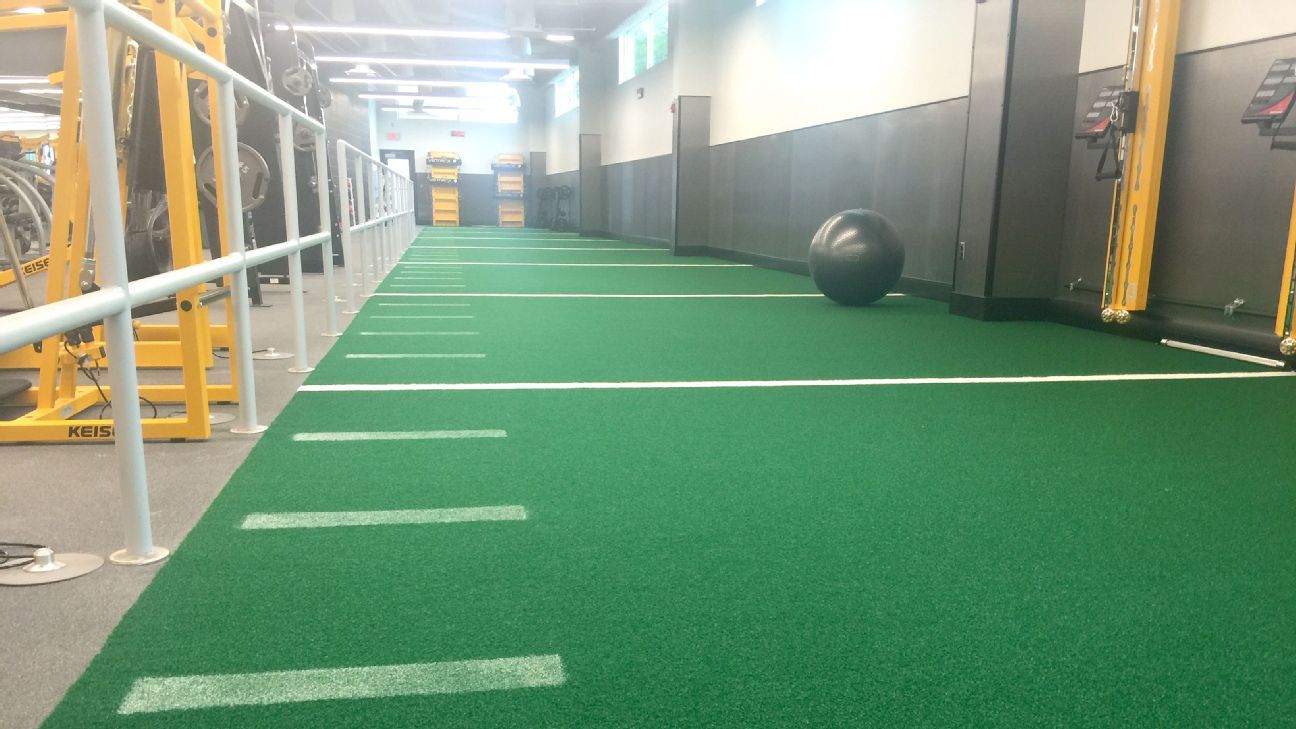 Pittsburgh Steelers' new weight room powered by jerky and AstroTurf