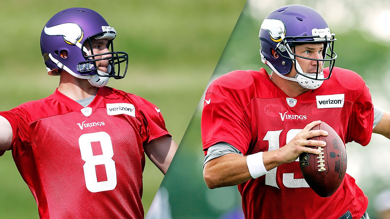 Vikings' Zimmer won't reveal QB before game