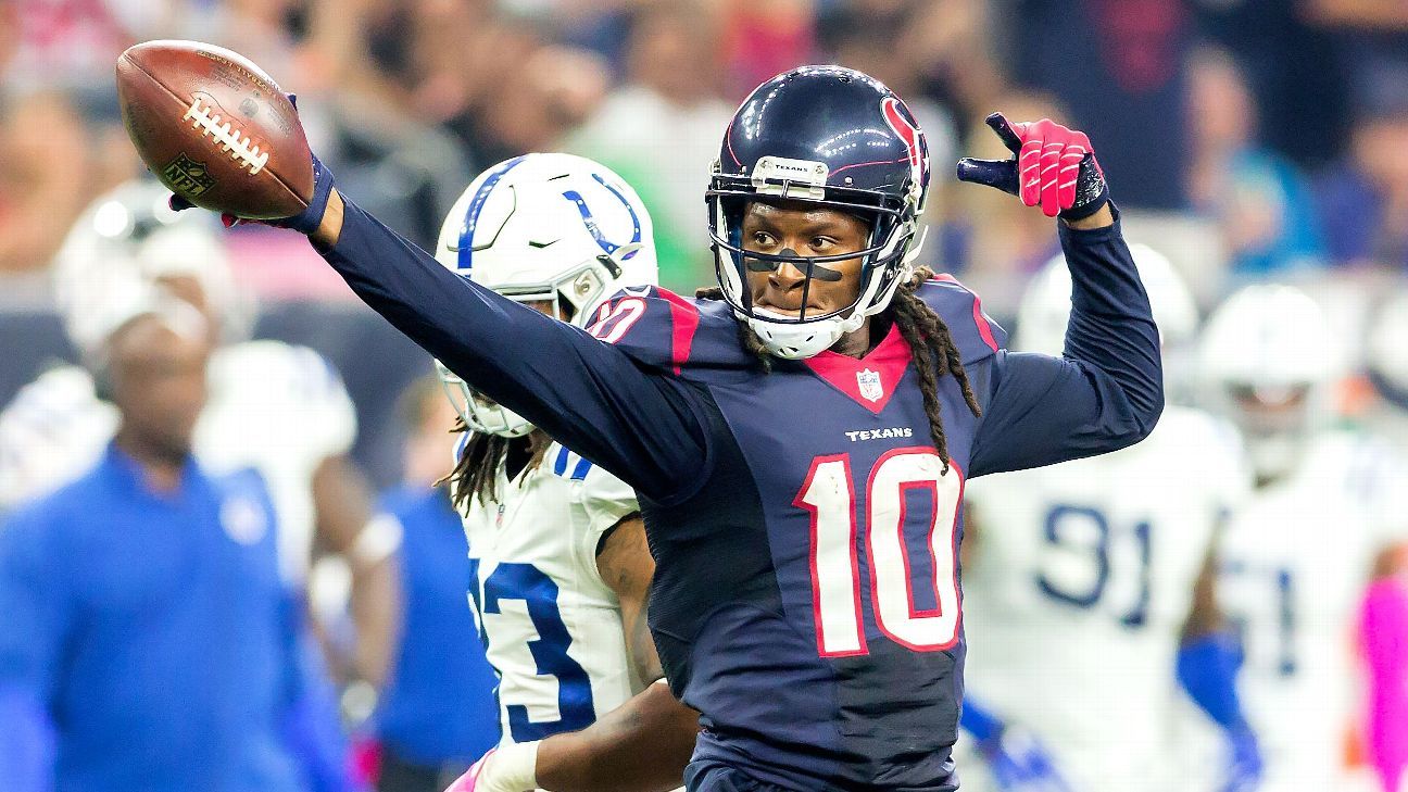 Texans' DeAndre Hopkins next front-line WR on tap for Denver Broncos