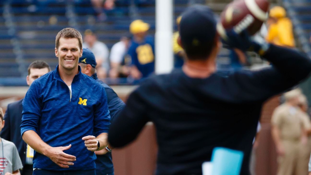 Tom Brady latest in Michigan's gallery of visiting stars