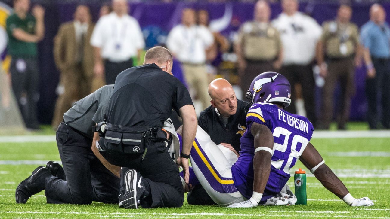 Zimmer: 'Assume' Peterson will be out months
