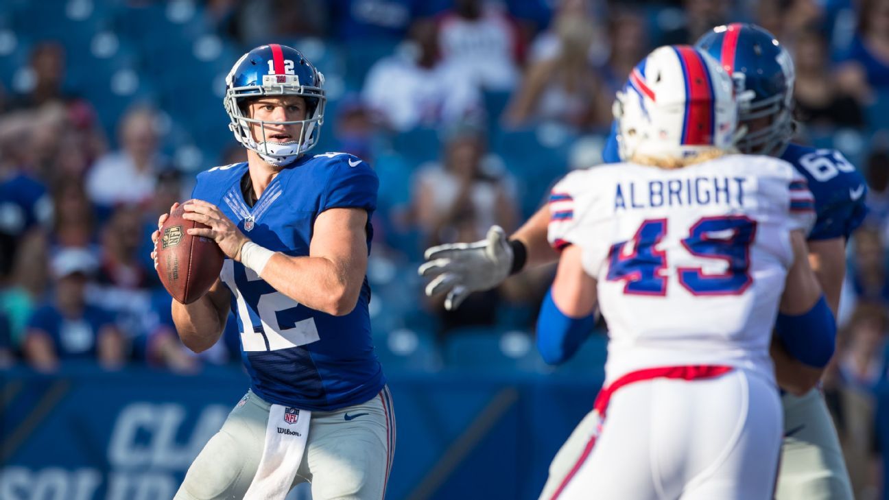 Team working out four players, including ex-Giants QB Ryan Nassib