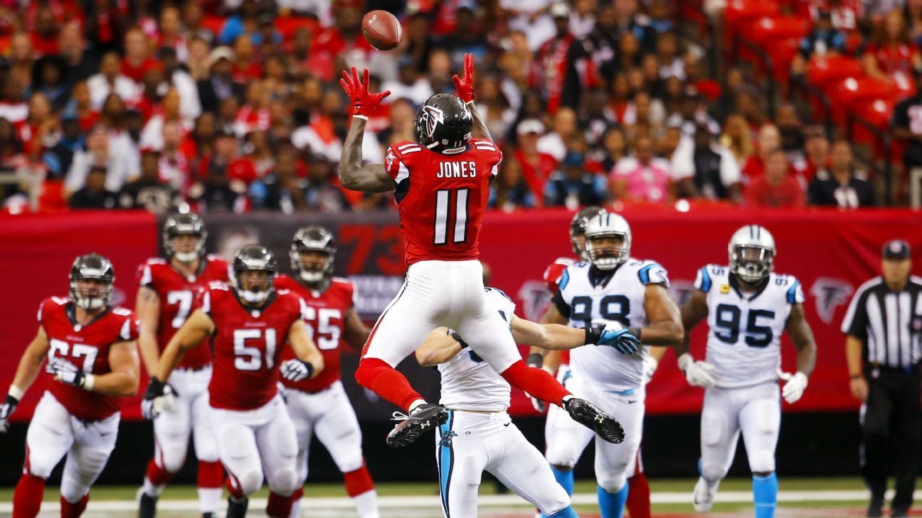 Julio Jones, Matt Ryan explosive in win over Panthers