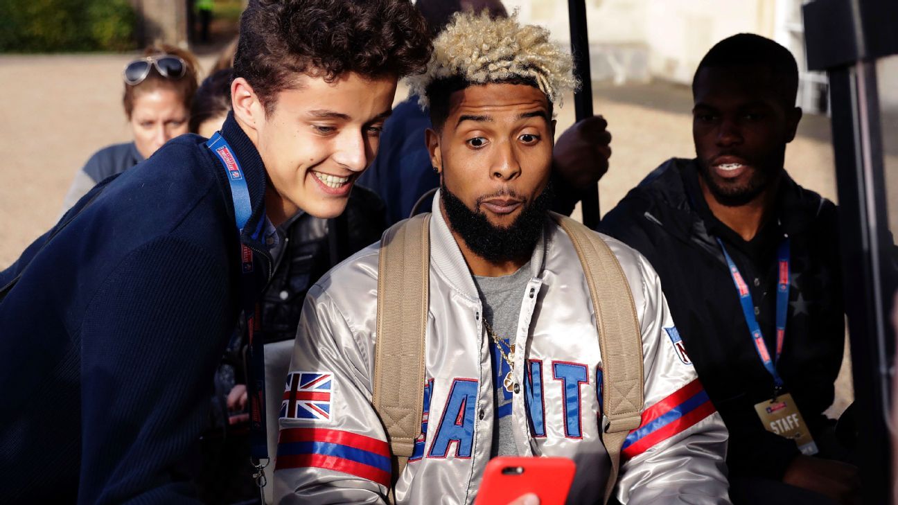 Odell Beckham Jr. anxious, concerned about Giants' game in London