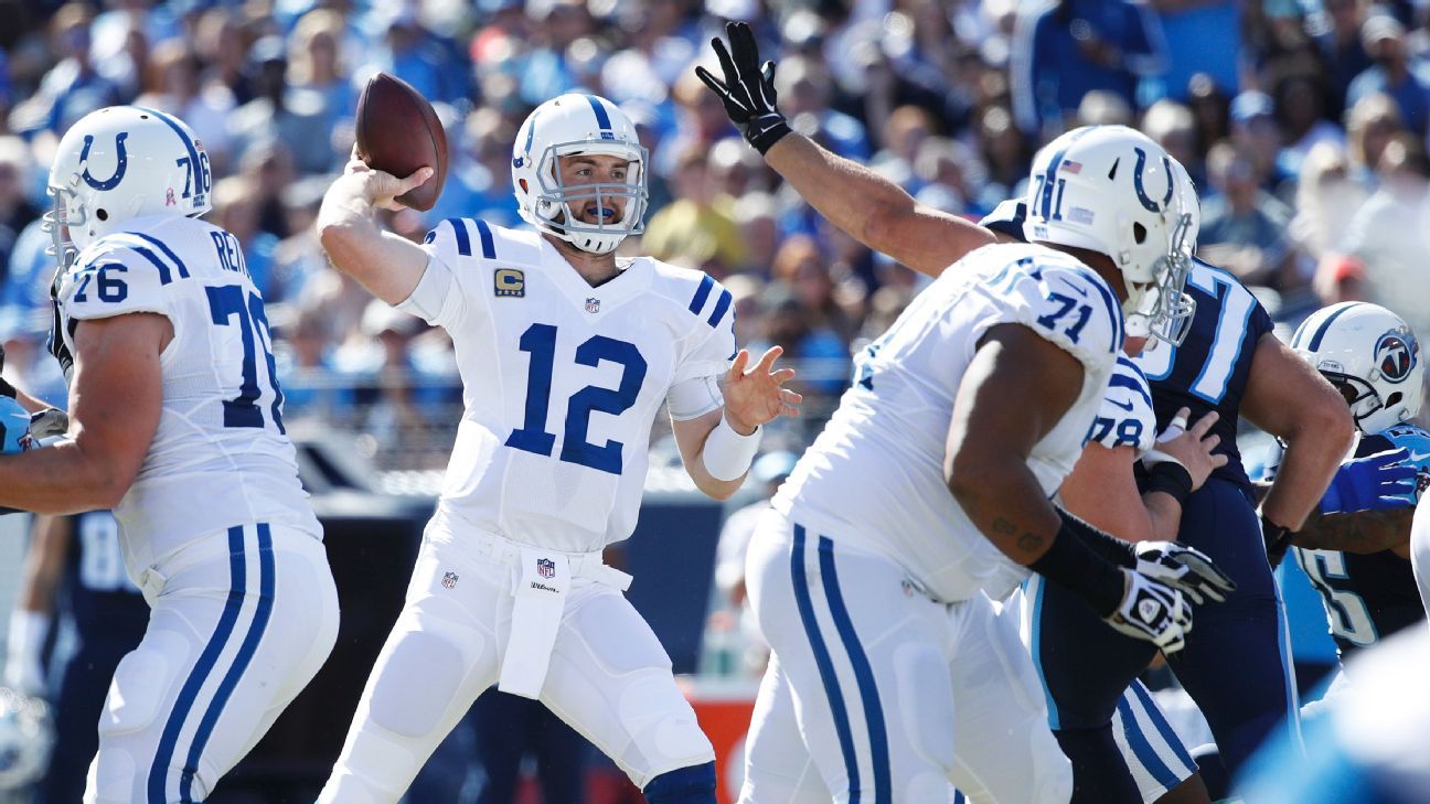 Andrew Luck bails out defense, keeps Colts in AFC South mix