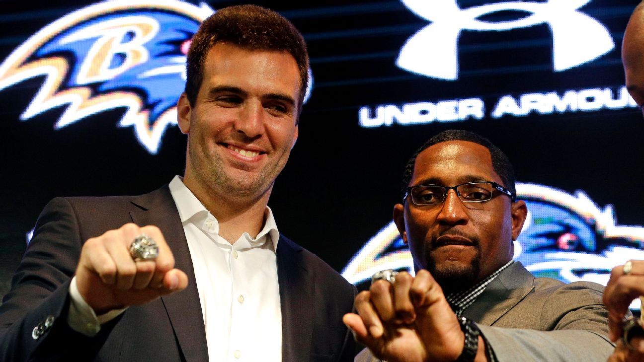 Ravens' Flacco shrugs off Ray Lewis comments