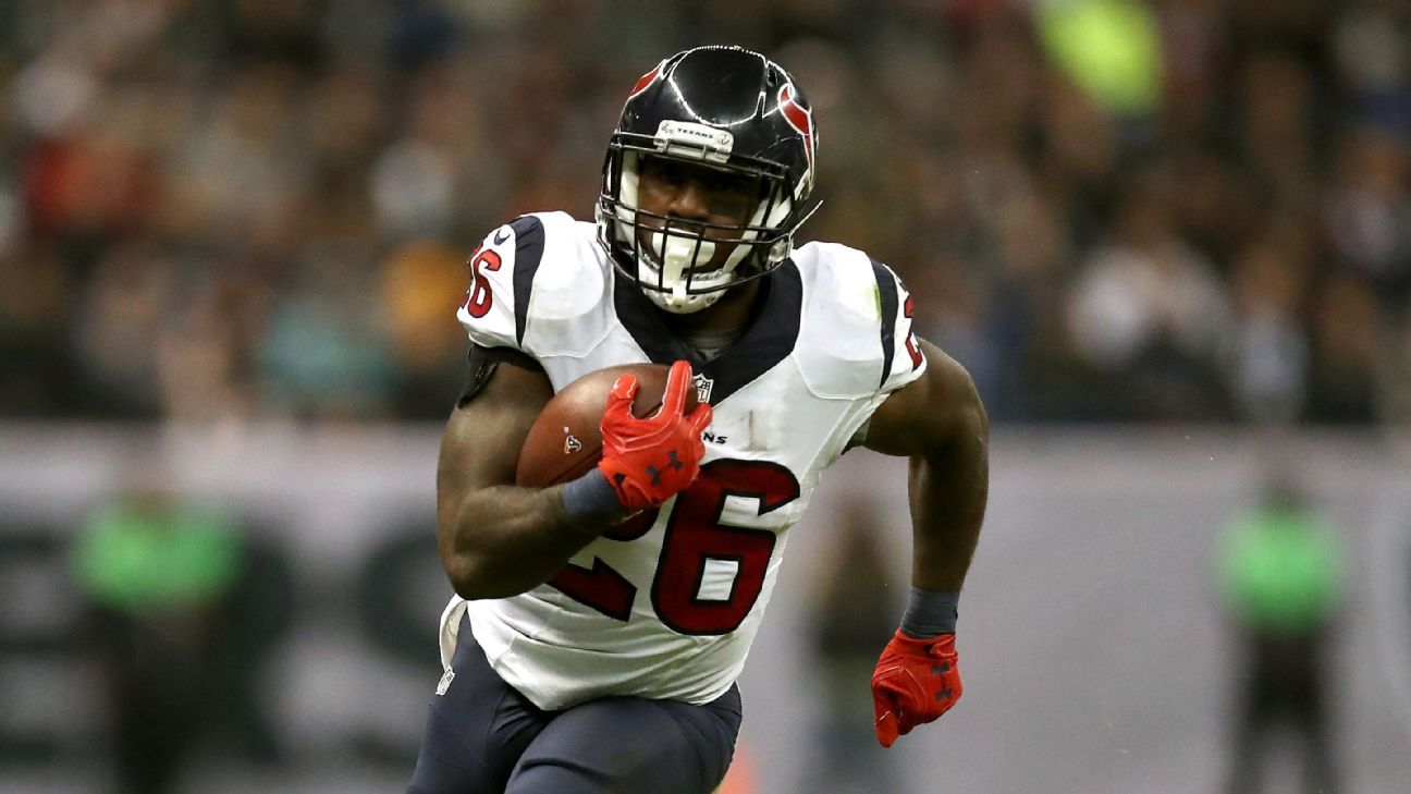 Texans to get boost against Raiders with Lamar Miller's return