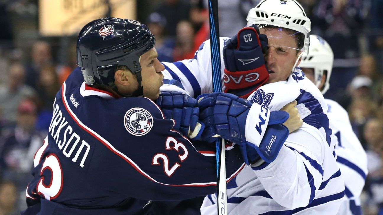 NHL -- Expansion draft plan of the Columbus Blue Jackets centers around oft-injured David Clarkson