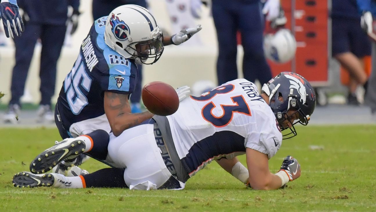 A.J. Derby, Justin Forsett try to impress new Denver Broncos teammates