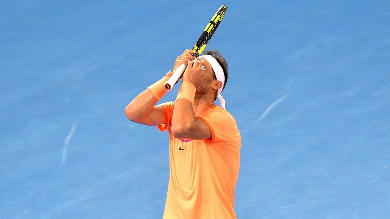 Defending champion Milos Raonic ousts Rafael Nadal from Brisbane International - ESPN