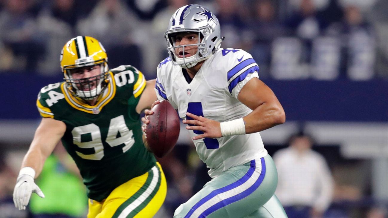 Cowboys QB Dak Prescott: 'I'll never be over that loss' to Packers