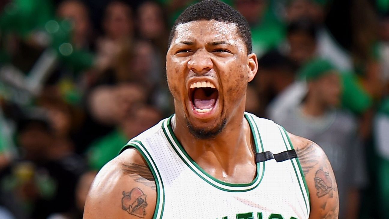 Marcus Smart of Boston Celtics to miss two weeks after 'swiping' at picture frame