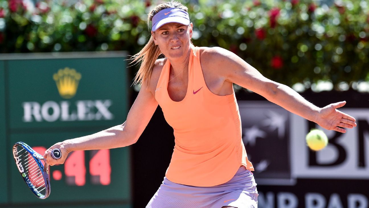 Maria Sharapova to enter Wimbledon qualifying tournament - ESPN
