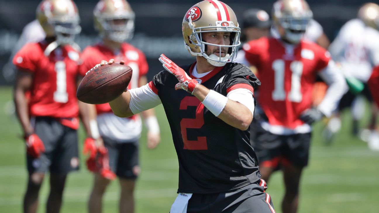 Brian Hoyer already comfortable again in Kyle Shanahan's offense