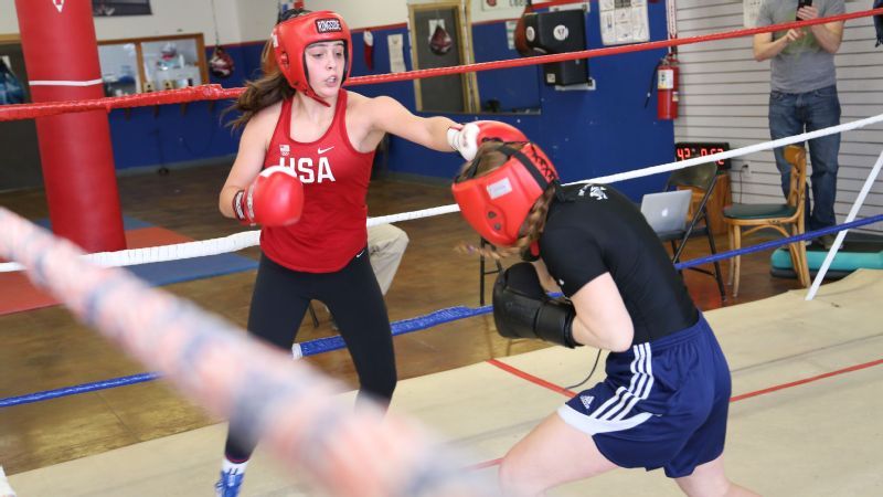 With help from her dad, 14-year-old boxing phenom has sights set on 2020 Olympics