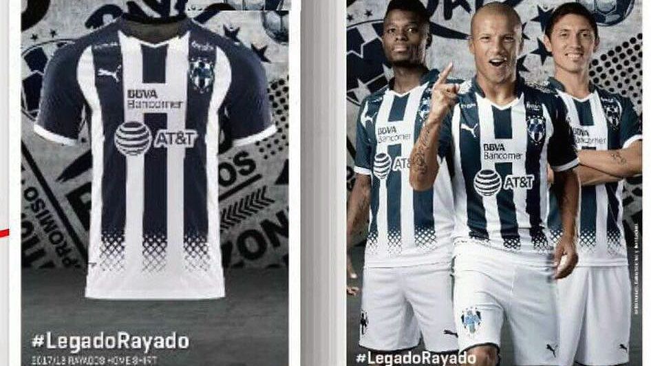 Filtran posible jersey de Rayados de Monterrey - ESPN