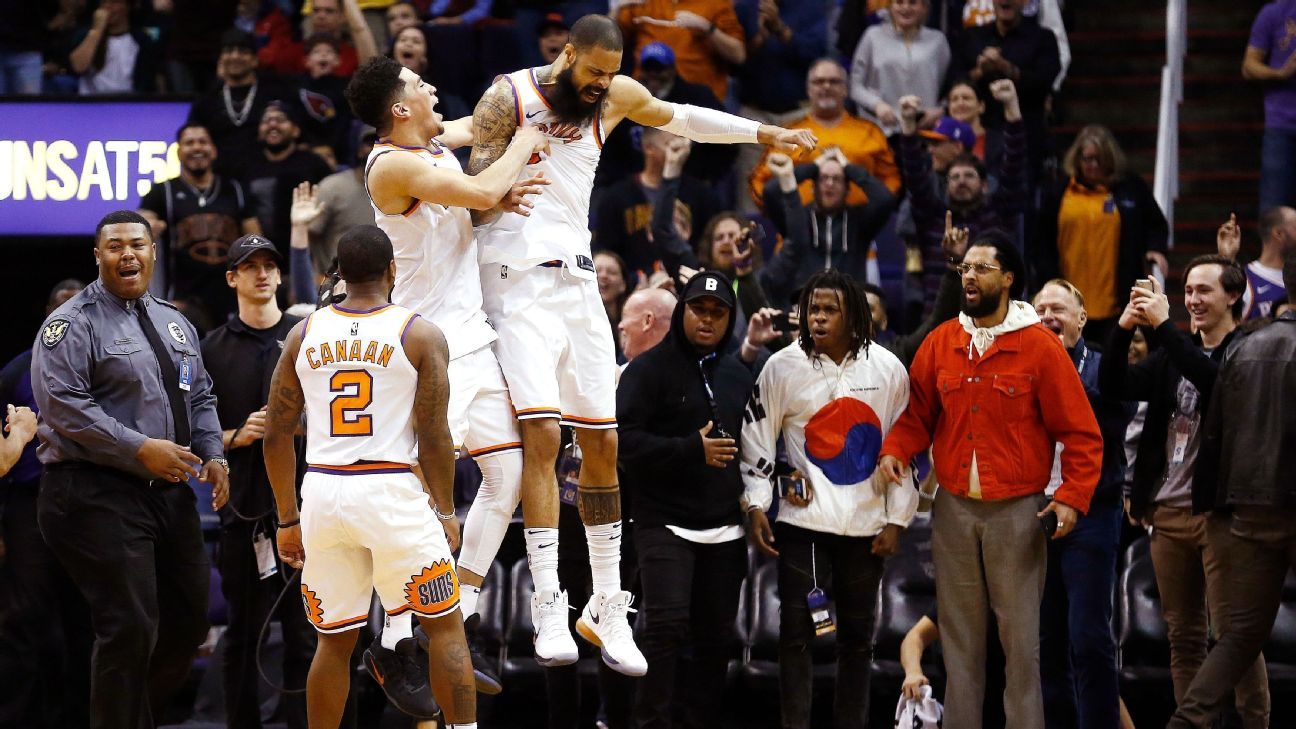 Phoenix Suns use out-of-bounds alley-oop to sink Memphis Grizzlies in final second