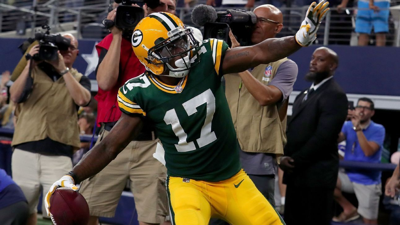 Los Green Bay Packers otorgaron nuevo contrato multianual al receptor abierto Davante Adams