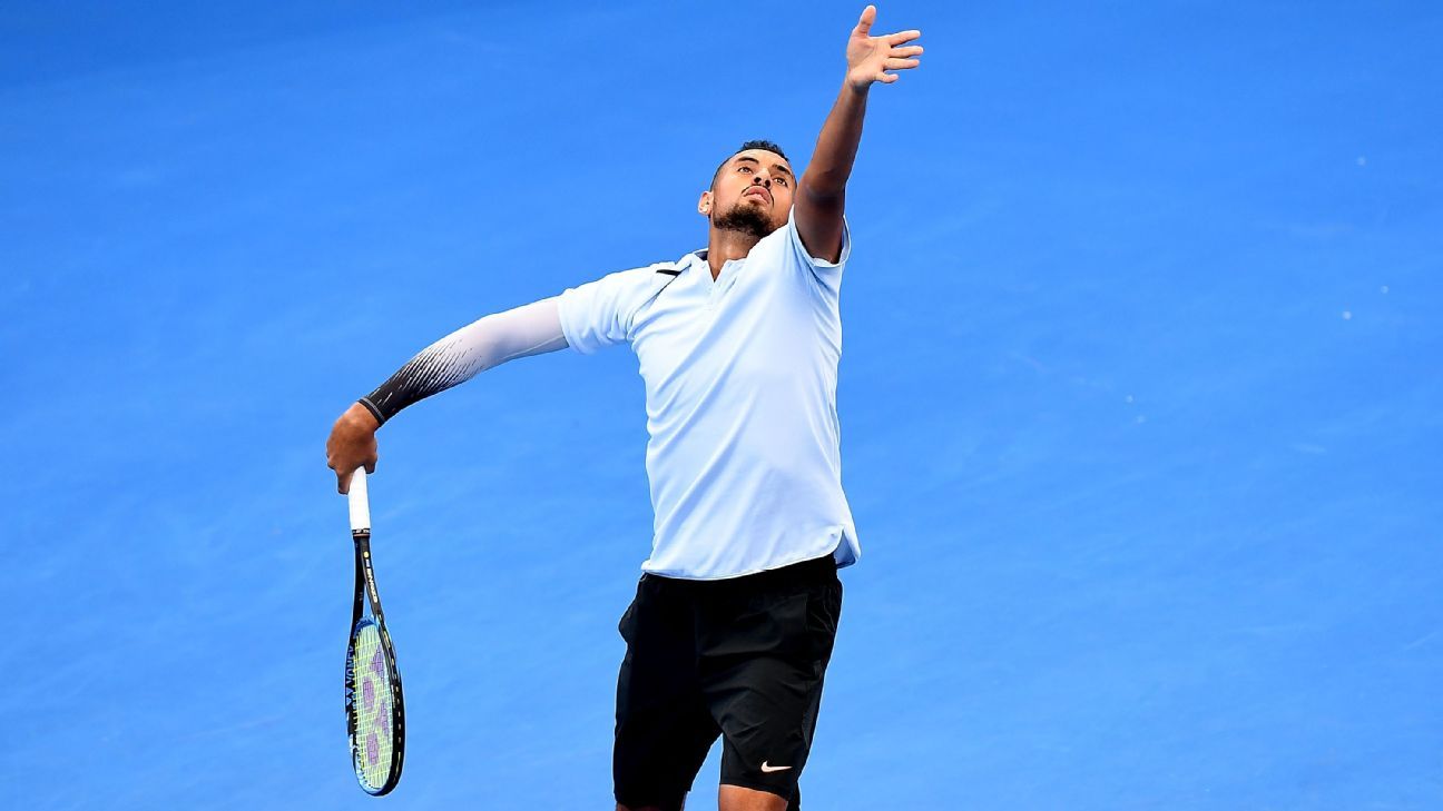 Kyrgios se bajó de Delray Beach