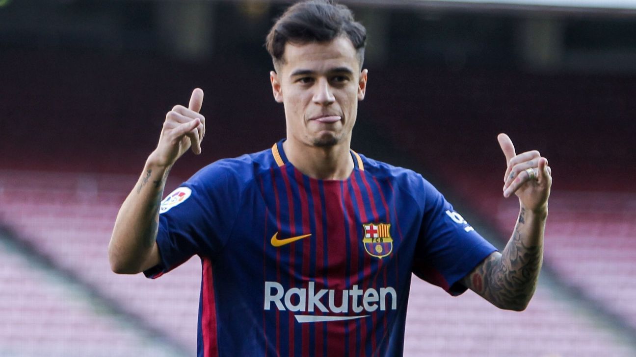 Mina y Coutinho podrían ver acción contra el Espanyol