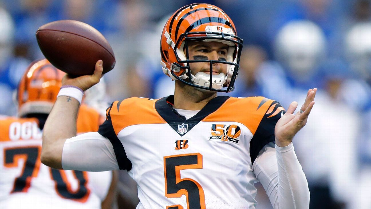 AJ McCarron tendrá un impacto en el mercado de QBs pero: ¿Cuál será?