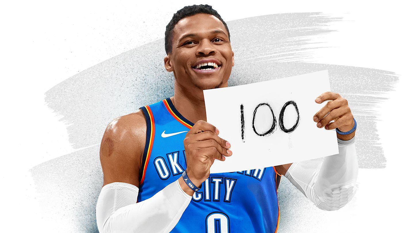 Zero to 100: Best of Westbrook's triple-double journey