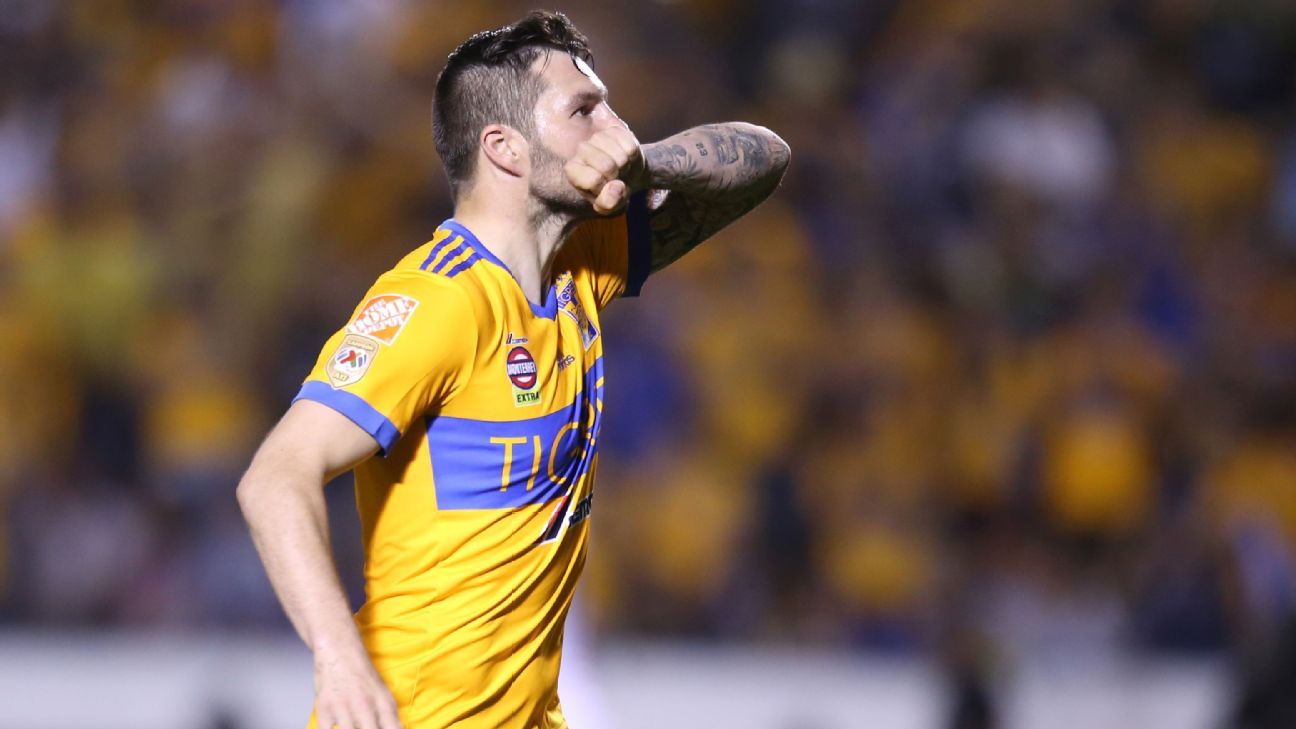 El francés Gignac se acerca a Djaniny en la tabla de goleo