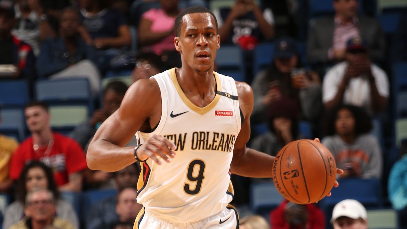 Rajon Rondo injures wrist and does not play against the Rockets.