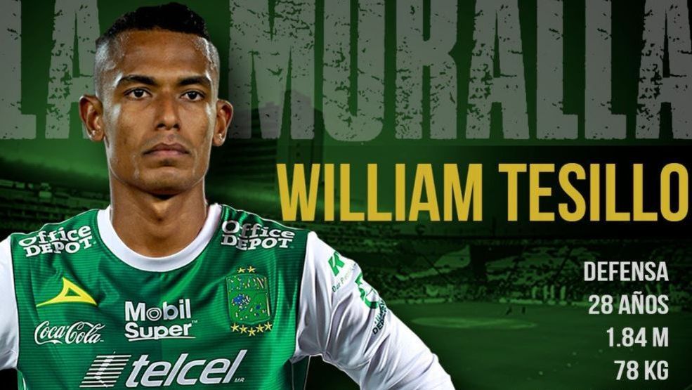 León anuncia primer refuerzo, William Tesillo
