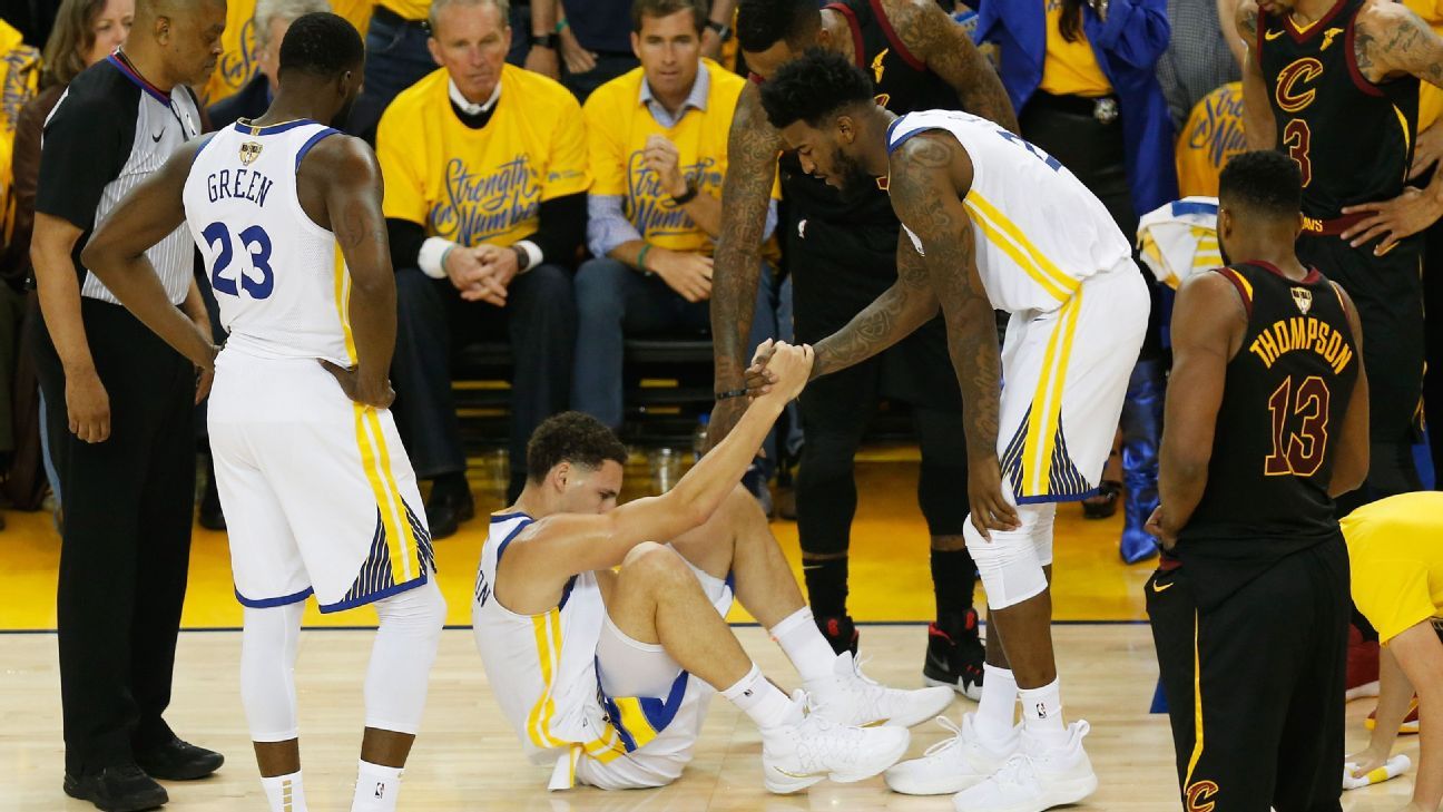 Klay Thompson sí jugará; Andre Iguodala, fuera