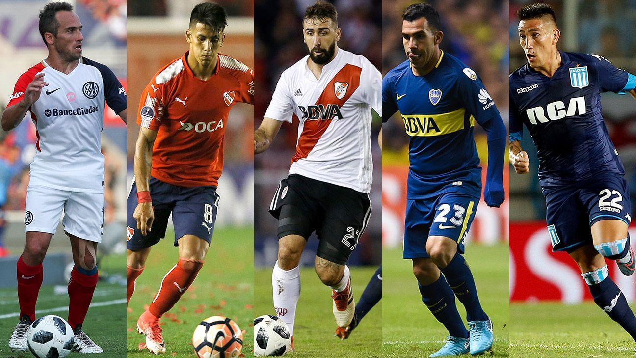 Superliga 2018/19: el fixture de los cinco grandes