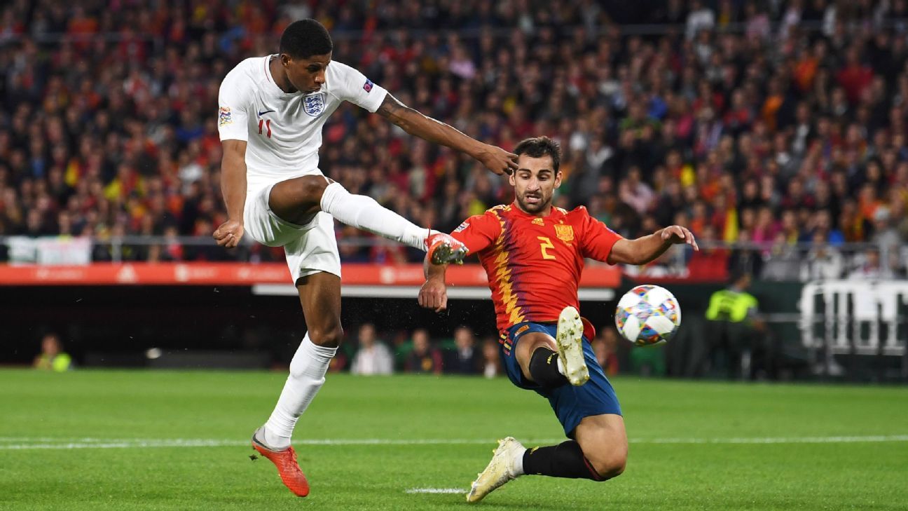 Spain vs. England Football Match Report October 15, 2018 ESPN