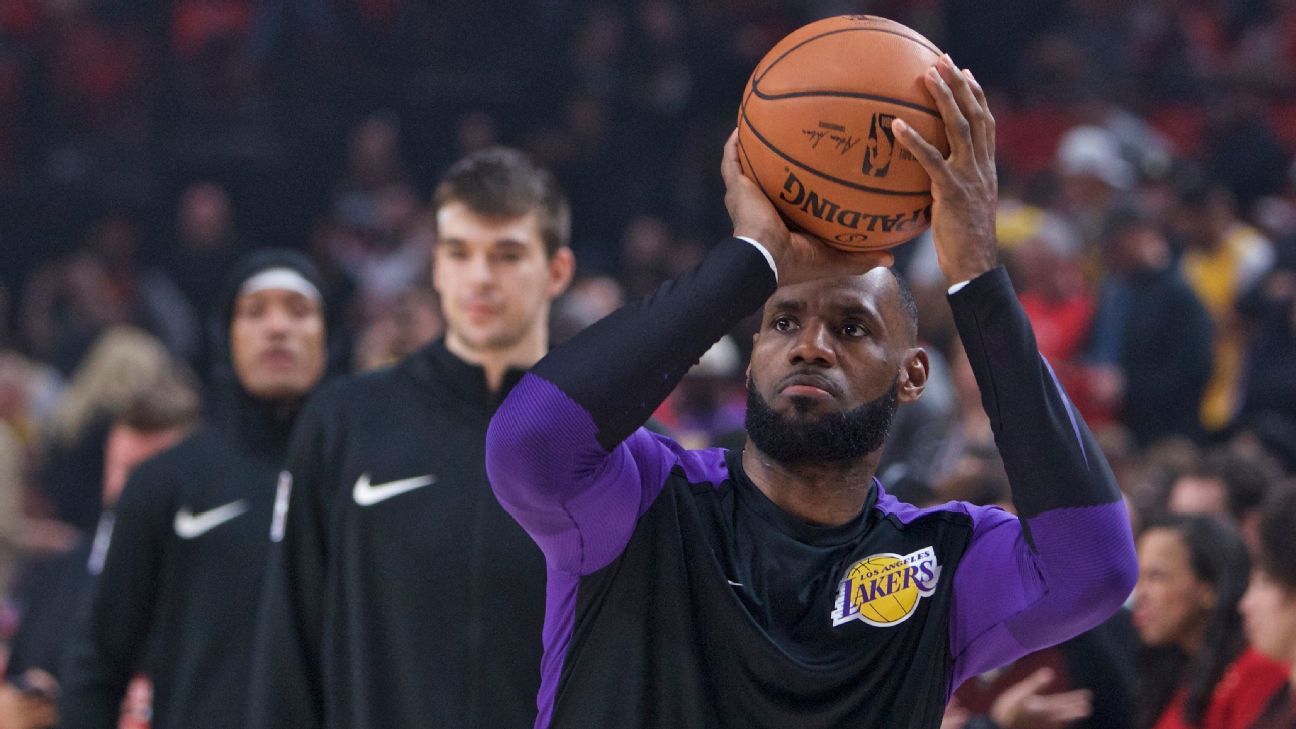 Lebron James Calls Los Angeles Lakers Debut First Step Of