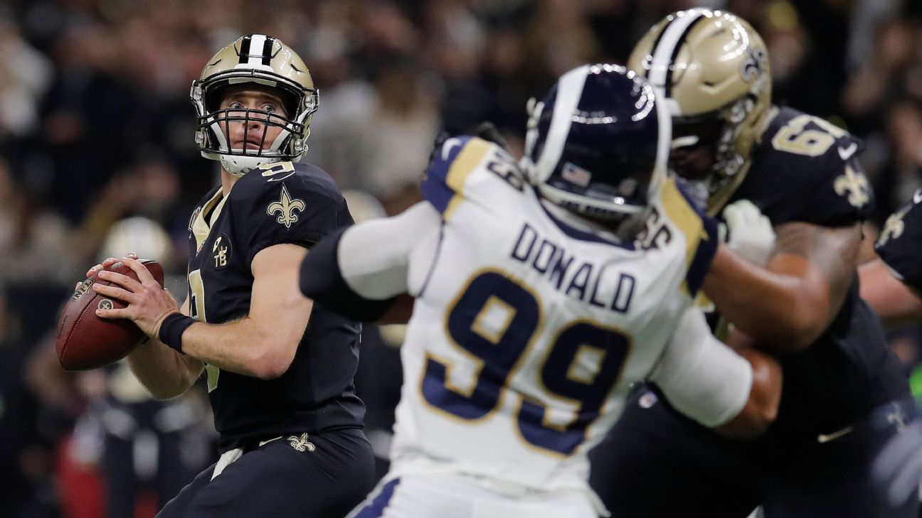 Drew Brees, QB, New Orleans Saints