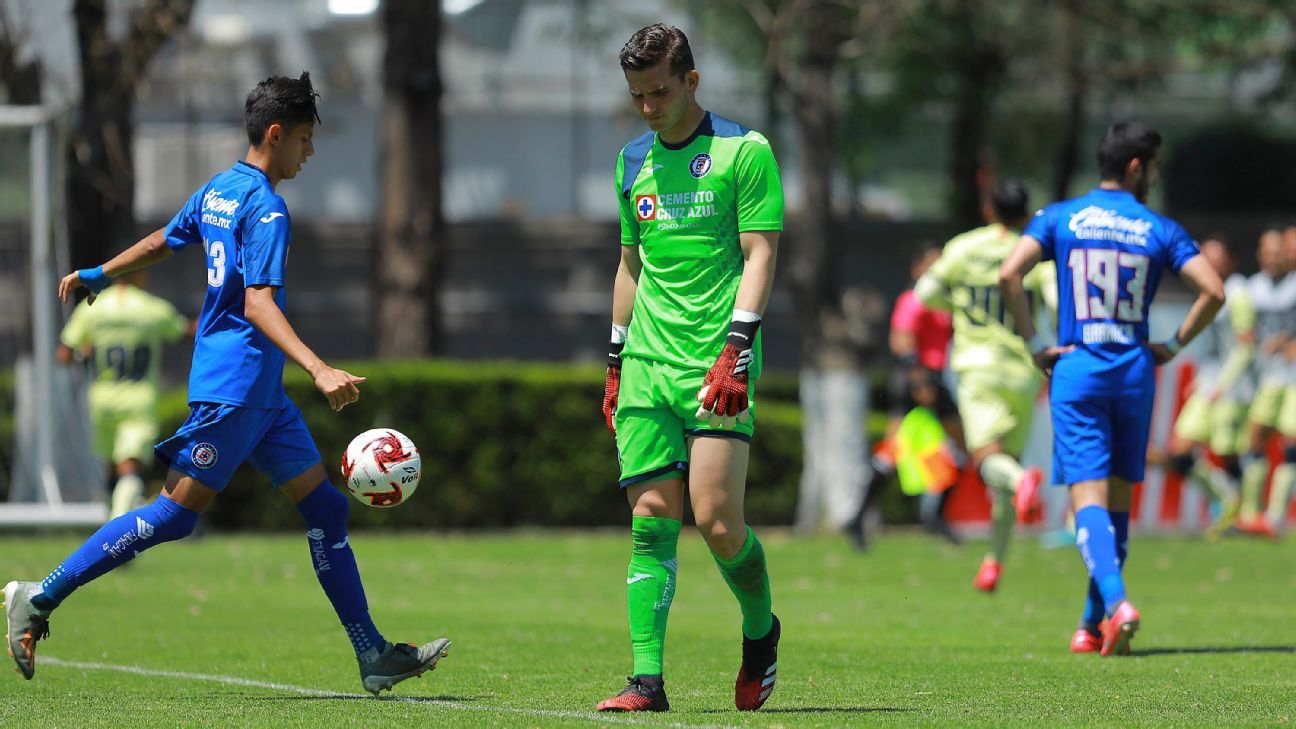 Sebastián Jurado fue goleado en el Clásico Joven sub20