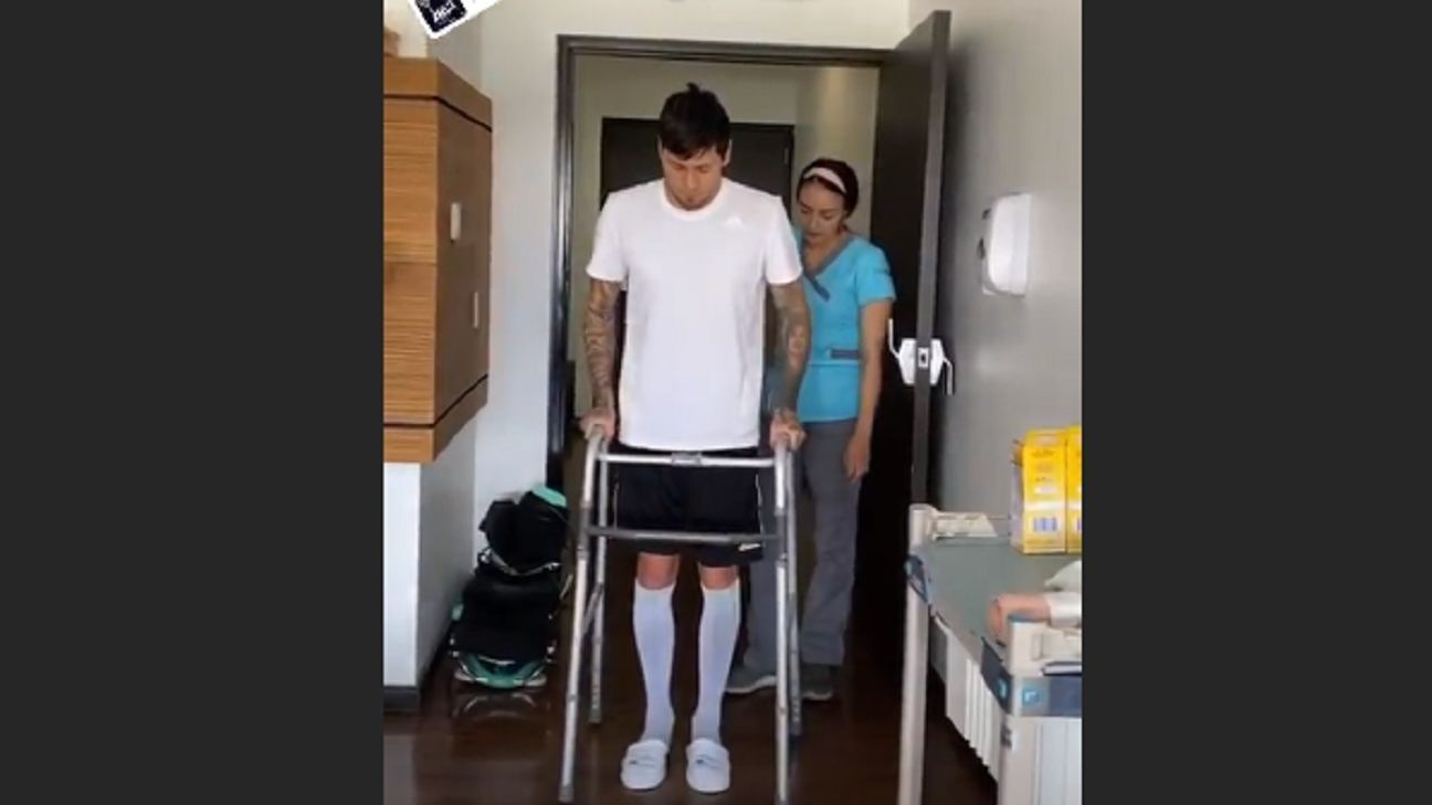Nico Castillo deja hospital y continuará rehabilitación en casa