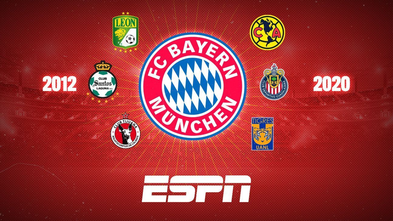 Mientras que el Bayern Munich domina la Bundesliga, la Liga Mx la han ganado ocho equipos diferentes