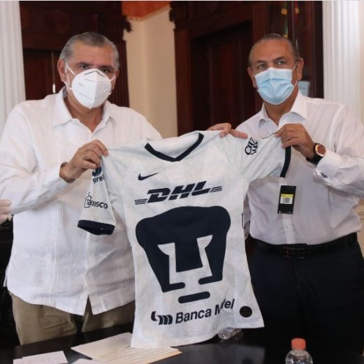 Pumas firma convenio para tener equipo en Tabasco