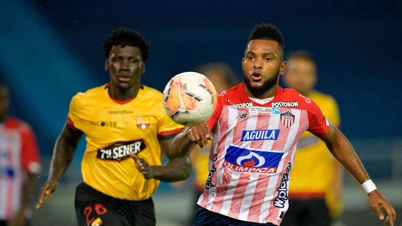 Más tristezas que alegrías: el historial de Junior ante equipos ecuatorianos - ESPN