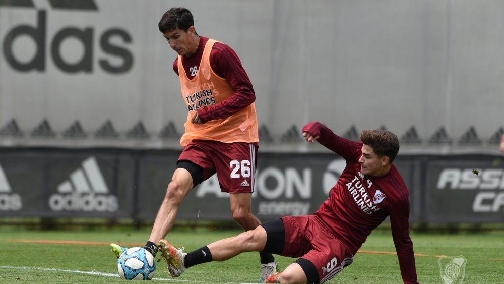 Nacho Fernández empezó a hacer fútbol en River